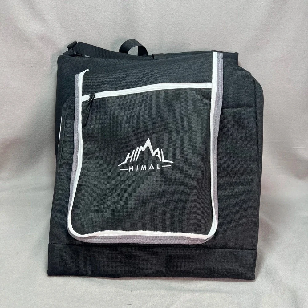 Himal Ski Bag and Boot Bag Set Black White Padded Waterproof Winter Sports
